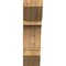 Ekena Millwork Imperial Slat Rough Sawn Bracket, Western Red Cedar, 6"W x 18"D x 22"H BKT06X18X22IMP06RWR - alternate 2